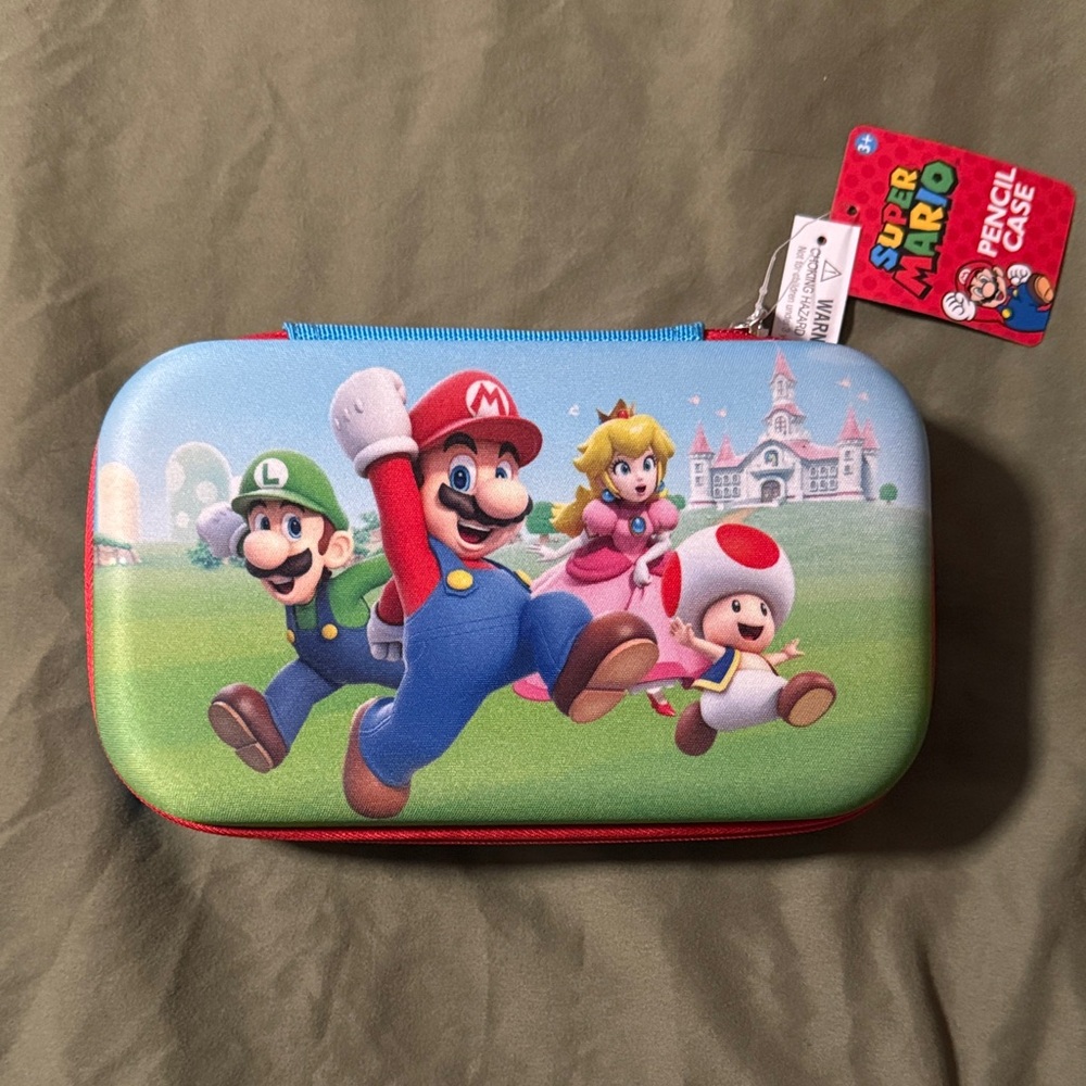 Nintendo Red Super Mario Case